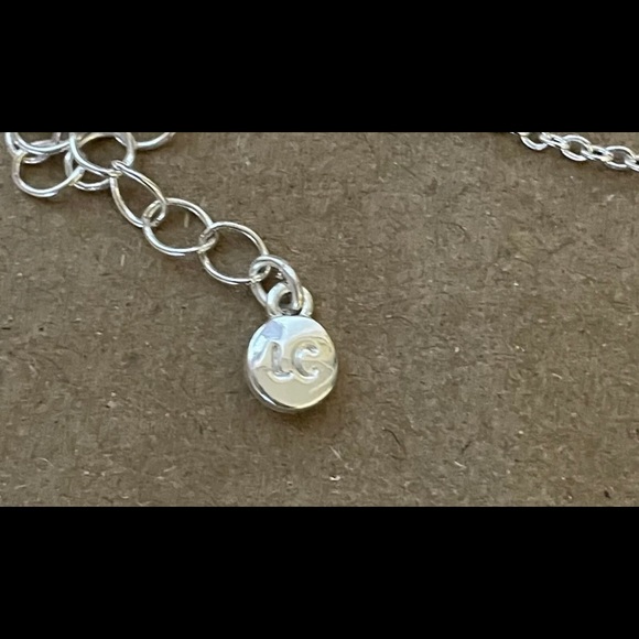 LC Lauren Conrad Silver-Tone Tear Drop Pendant Necklace and Earrings Set